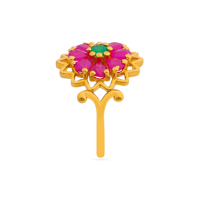 Tanishq 22 KT Gold Finger Ring for Women