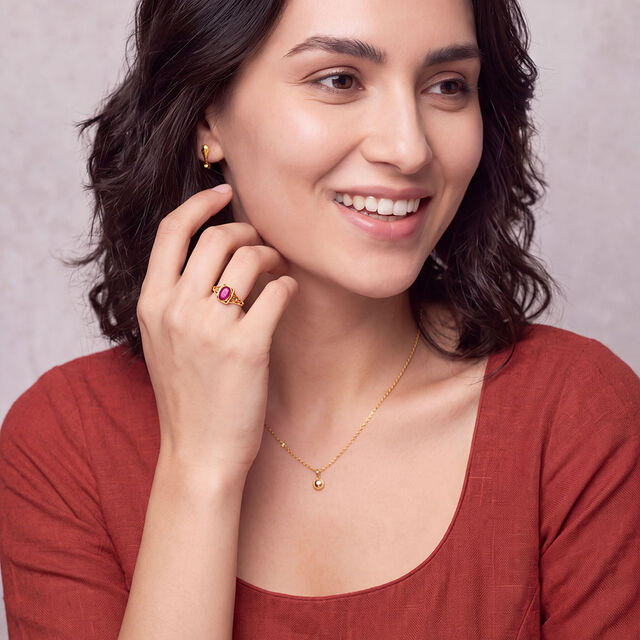 Tanishq 22KT  Finger Ring for Women 3