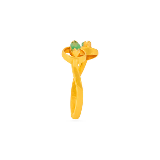 Tanishq Gold Finger Ring