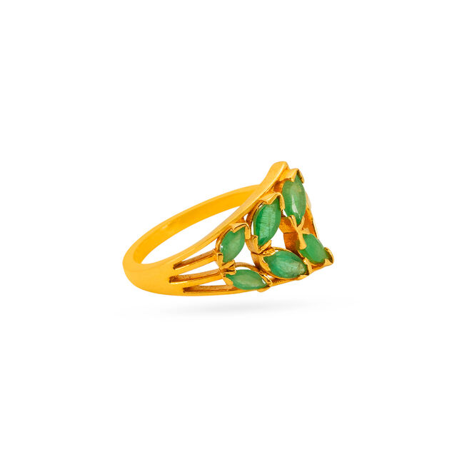 Tanishq Gold Finger Ring 3