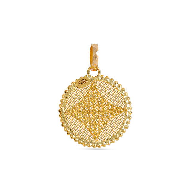 Tanishq 22KT Gold Pendant for Women 4