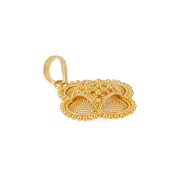 Tanishq 22KT Gold Pendant for Women 2