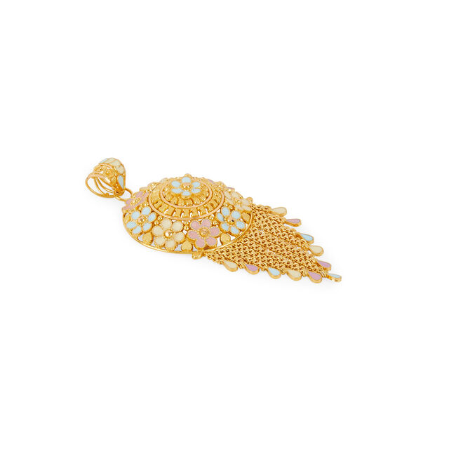Tanishq 22KT Gold Pendant for Women 2