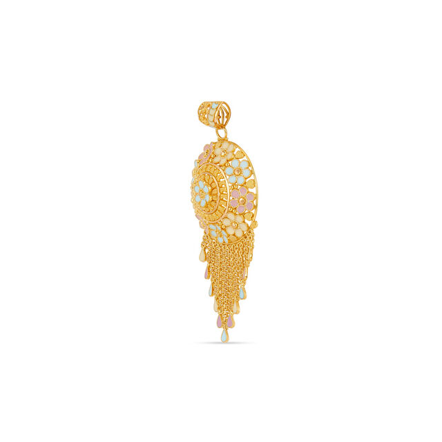 Tanishq 22KT Gold Pendant for Women 5
