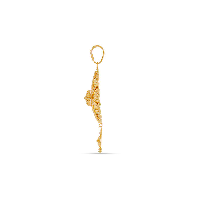 Tanishq 22KT Gold Pendant for Women 3