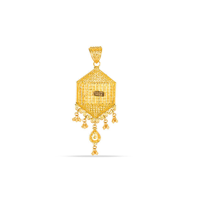 Tanishq 22KT Gold Pendant for Women 3
