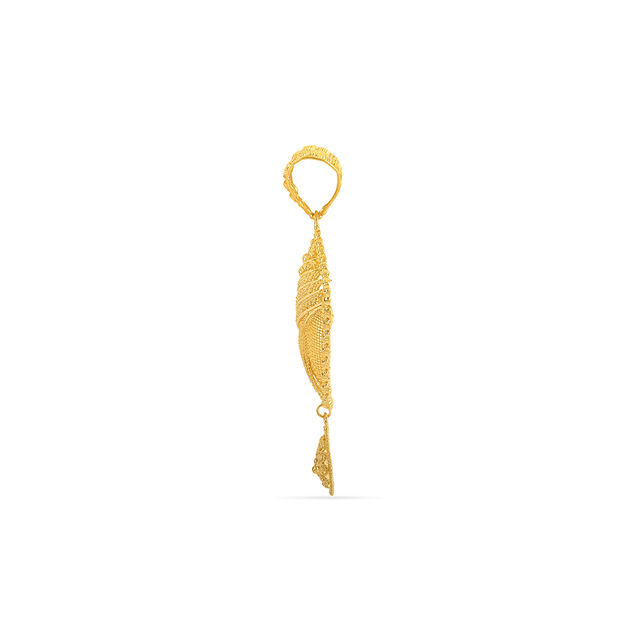 Tanishq 22 Karat Gold Pendant for Women 2