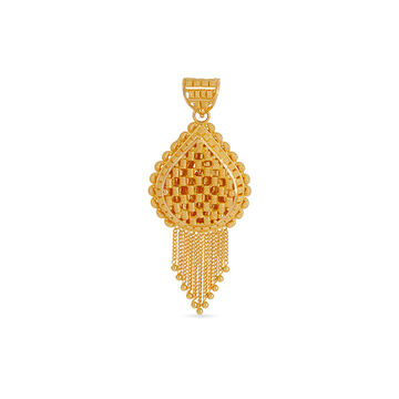 Tanishq 22KT Gold Pendant for Women