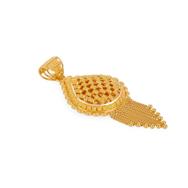 Tanishq 22KT Gold Pendant for Women 2