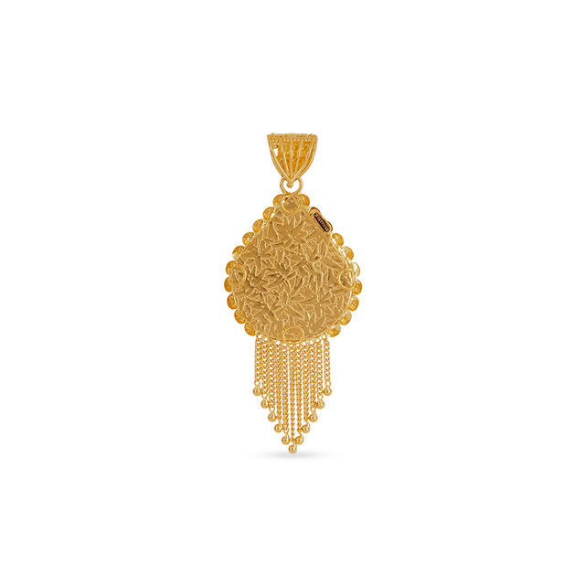 Tanishq 22KT Gold Pendant for Women 4