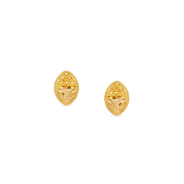 Tanishq 22KT Gold Earrings for Women 