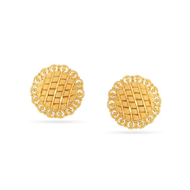 Tanishq Gold Earrings