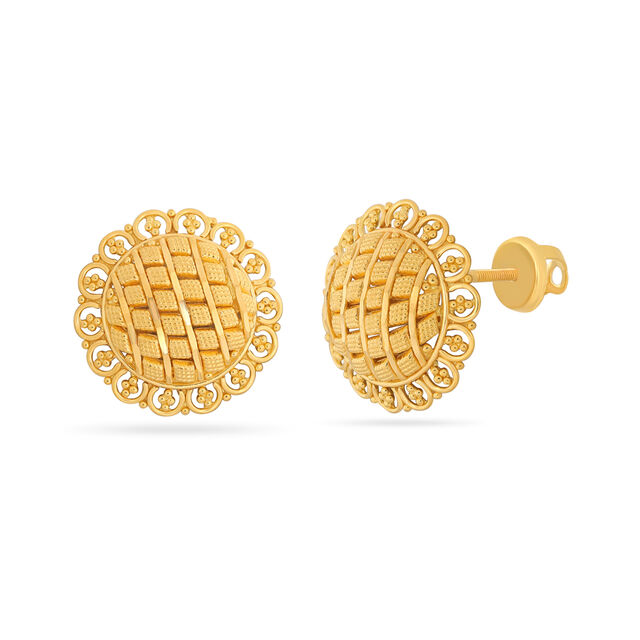 Tanishq Gold Earrings