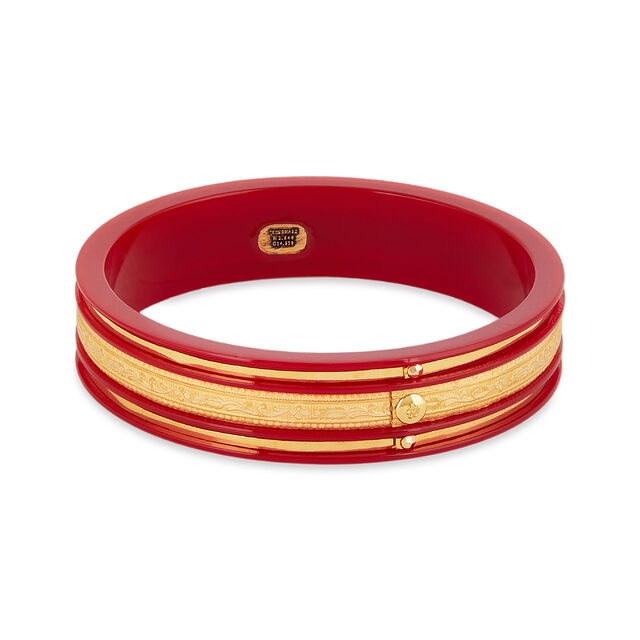 Tanishq 22KT Gold Bangle for Women 