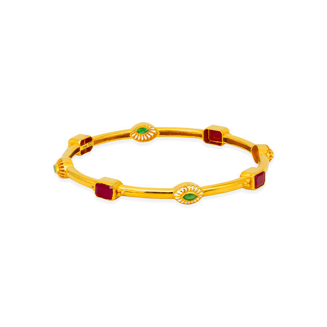 Tanishq 22 Karat Gold Bangle for Women 