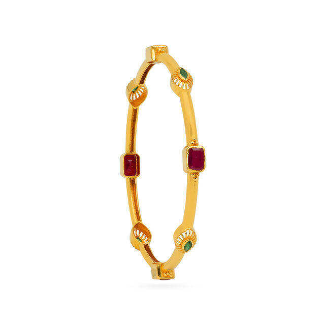 Tanishq 22 Karat Gold Bangle for Women 2