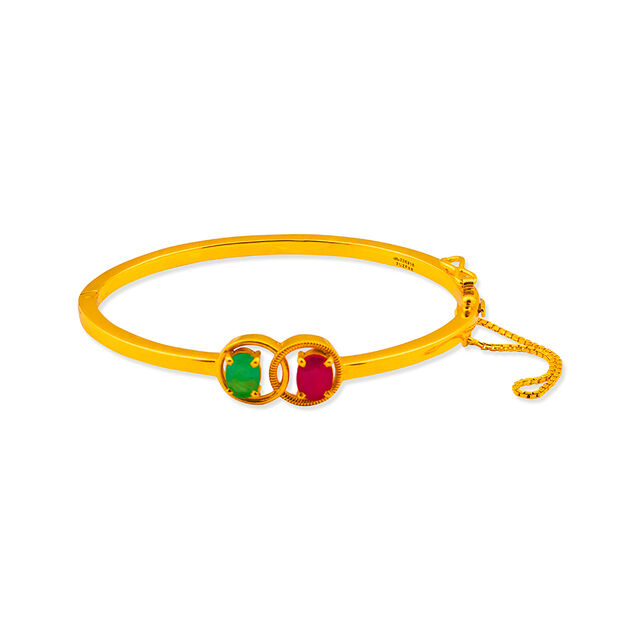 Tanishq 22 KT Gold Bangle for Women 3