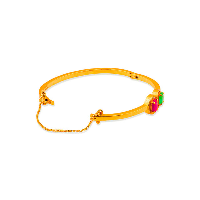 Tanishq 22 KT Gold Bangle for Women 4