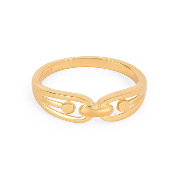 Tanishq 22KT Gold Finger Ring for Women 