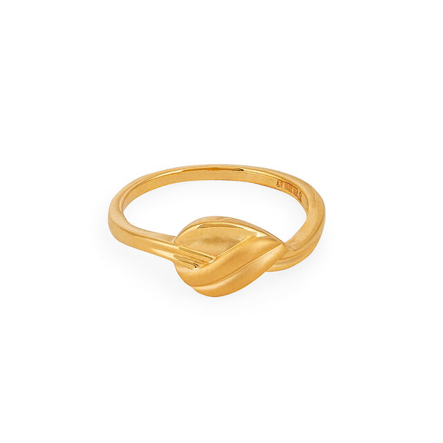 Tanishq 22KT Gold Finger Ring for Women 