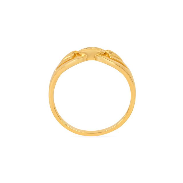 Tanishq 22KT Gold Finger Ring for Women 4