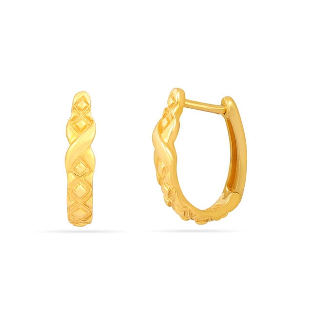 Tanishq Gold Earrings