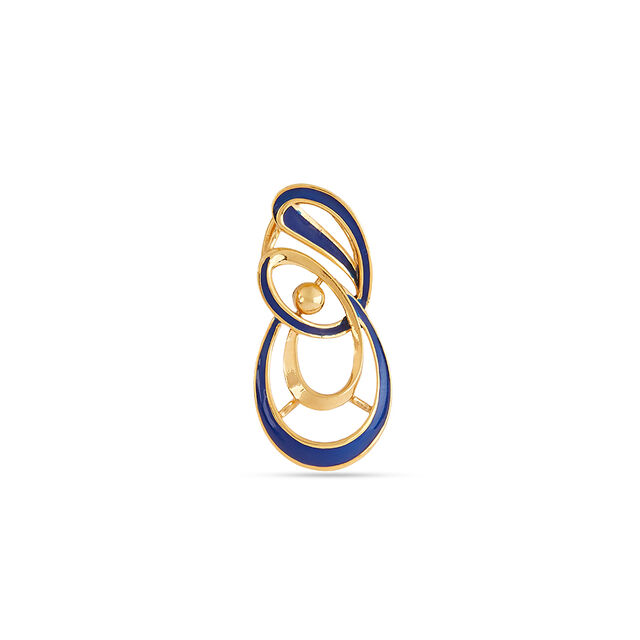 Tanishq 22KT Gold Pendant for Women 