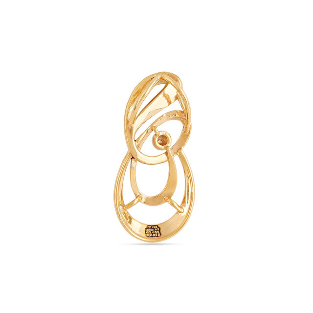 Tanishq 22KT Gold Pendant for Women 4