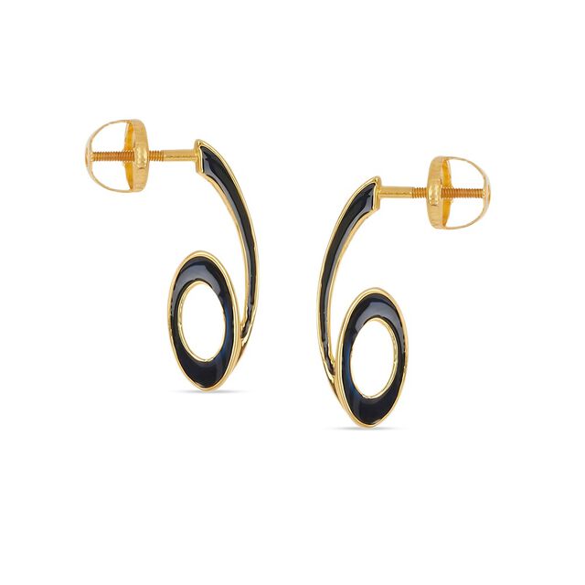Tanishq 22KT Gold Earrings for Women 5