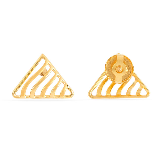 Tanishq 22KT Gold Earrings for Women 4