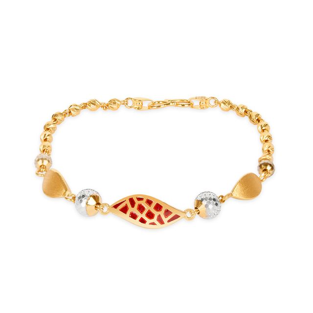 Tanishq 22KT Gold Bracelet for Women 