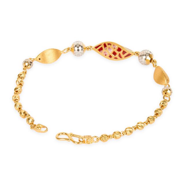 Tanishq 22KT Gold Bracelet for Women 2