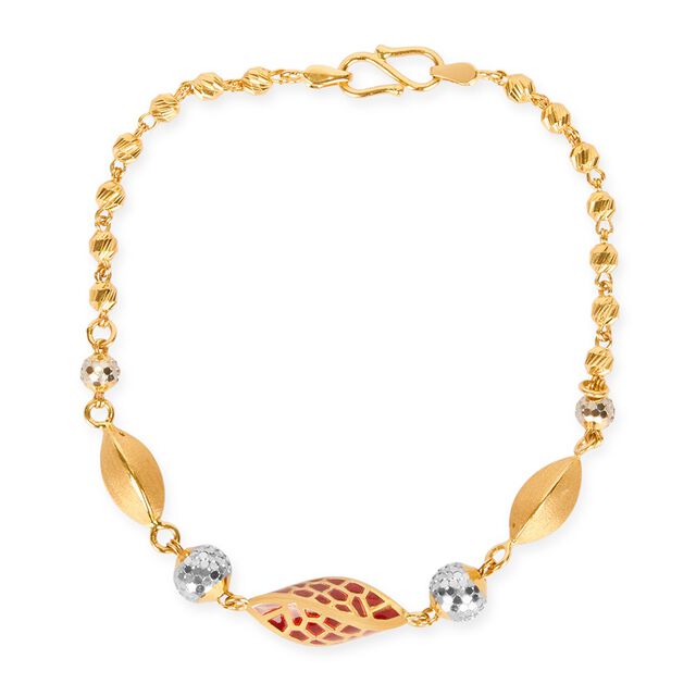 Tanishq 22KT Gold Bracelet for Women 3