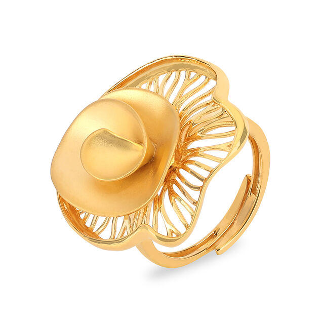 Tanishq 22 Karat Gold Finger Ring for Women