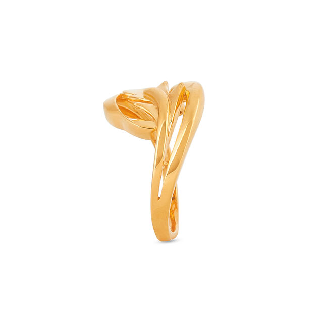 Tanishq 22KT Gold Finger Ring for Women 3