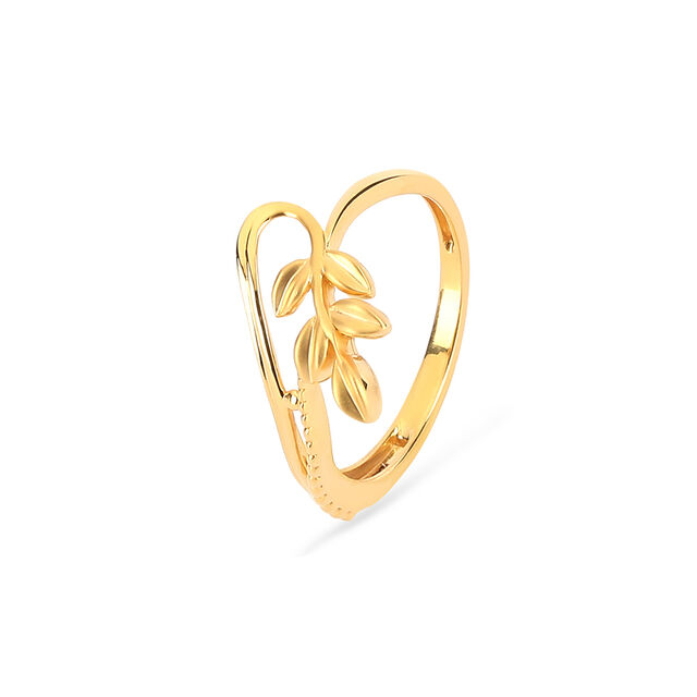 Tanishq 22 KT Gold Finger Ring for Women
