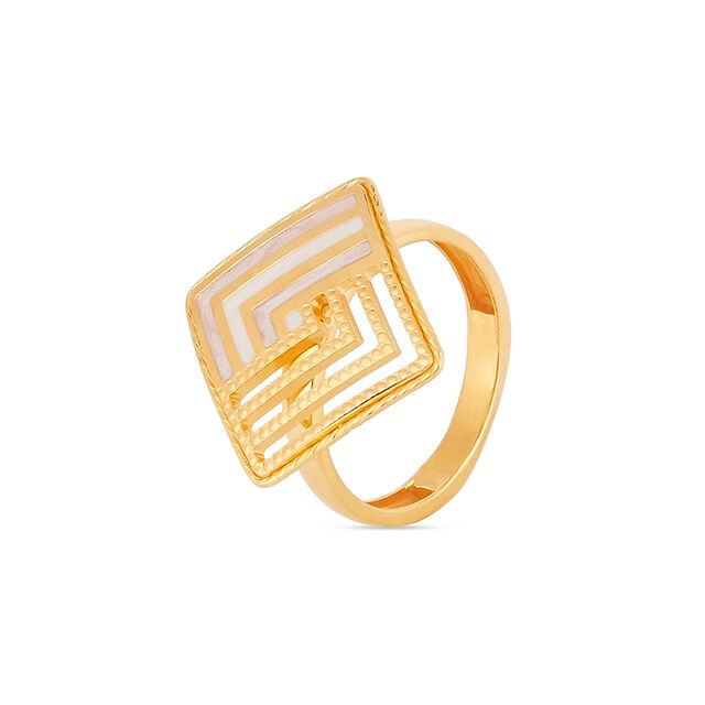 Tanishq 22KT Gold Finger Ring 2