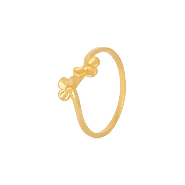 Tanishq 22KT Gold Finger Ring for Women 2