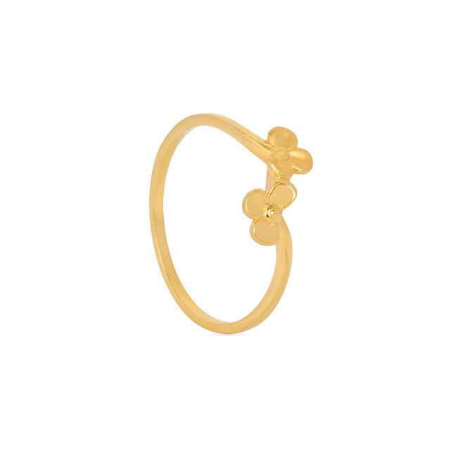 Tanishq 22KT Gold Finger Ring for Women 3