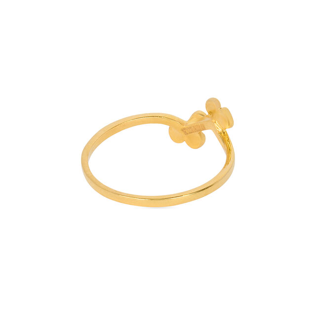 Tanishq 22KT Gold Finger Ring for Women 4