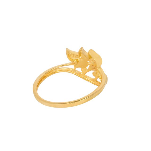 Tanishq 22KT Gold Finger Ring for Women 4