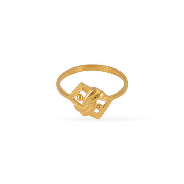 Tanishq 22KT Gold Finger Ring for Women
