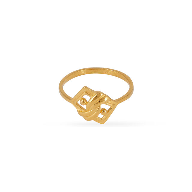 Tanishq 22KT Gold Finger Ring for Women 