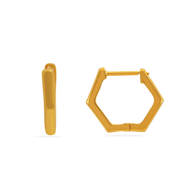 Tanishq 22 KT Gold Earrings for Women