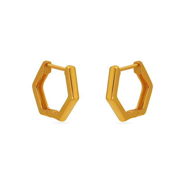 Tanishq 22 KT Gold Earrings for Women