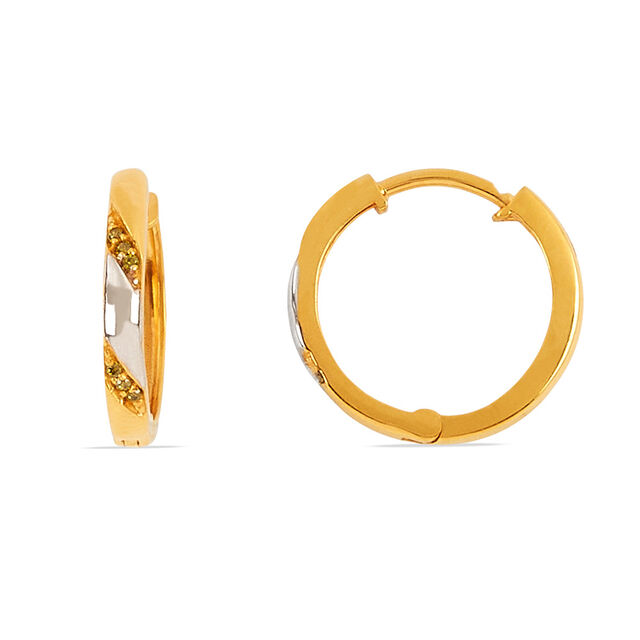 Eternal Gold Hoop Earrings 2