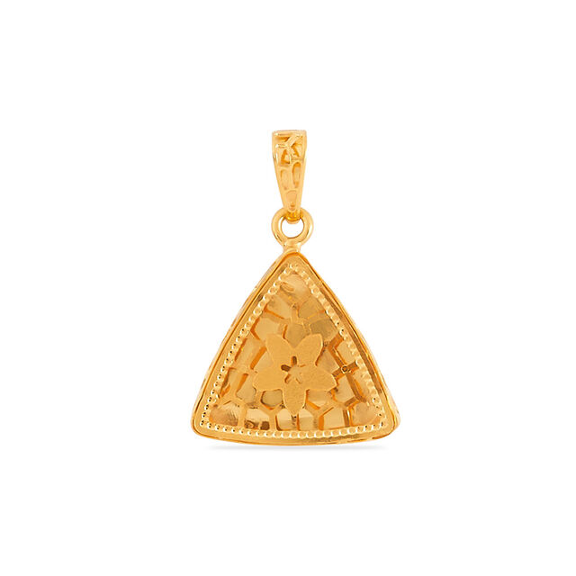 Tanishq 22KT Gold Pendant for Women 3