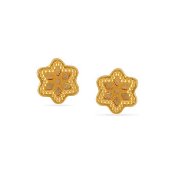 Tanishq 22 KT Gold Earrings for Women