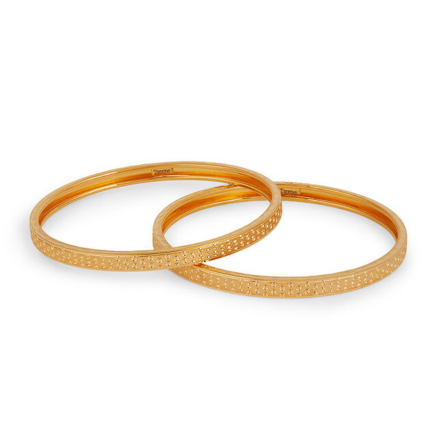 Tanishq 22KT Gold Bangle for Women 2