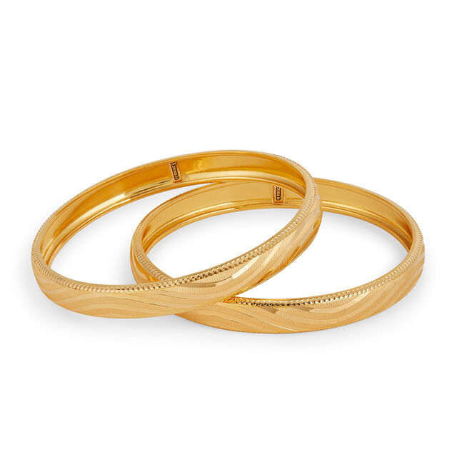 Tanishq 22KT Gold Bangle for Women 2